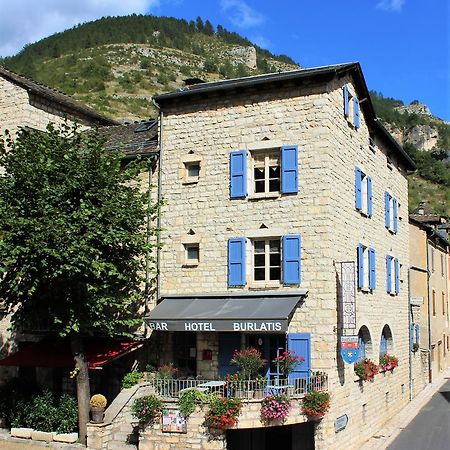 Hotel Burlatis Sainte-Enimie Bagian luar foto